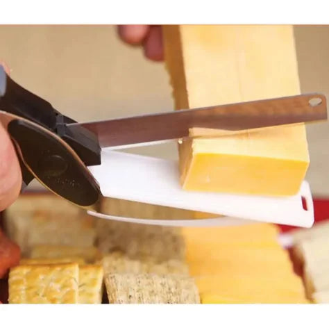 2-in-1 Knife & Kitchen Shears